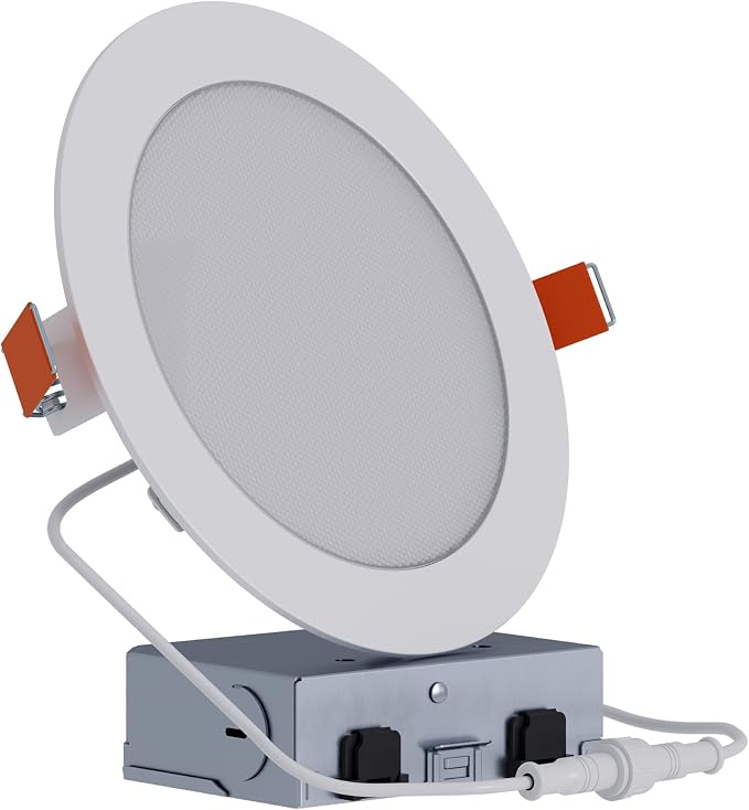 HALO HLB 6 in LED Recessed Lighting Canless Dimmable Wet Location Selectable by HALO