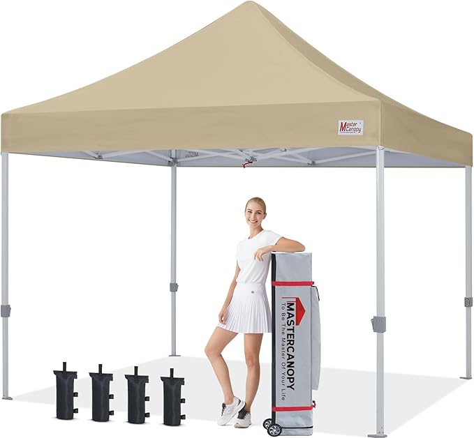 MASTERCANOPY Pop Up Canopy Tent Commercial Grade 10x10 Instant Shelter by MASTERCANOPY