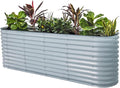 32" Extra Tall Raised Garden Bed Kits, 3.5 x 6.5 x 2.7ft Deep Root 9 in 1 by VegoGarden