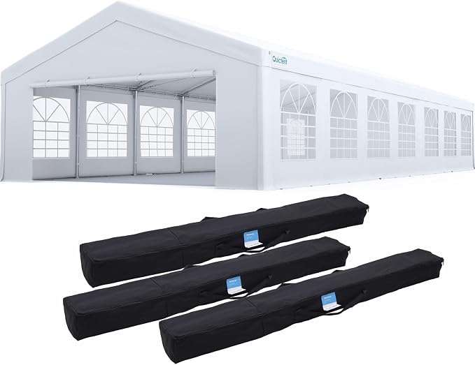 Quictent 20x50ft Heavy Duty Party Tent Outdoor Canopy Tent Carport Wedding by QUICTENT