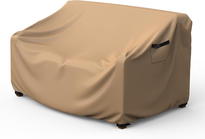 Heavy Duty Patio Sofa Cover, Mrrihand 3-Seater Outdoor Sofa Loveseat Cover by Mrrihand