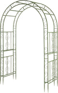 Outvita Garden Arch Arbor, Heavy Duty Metal Arbour Archway, Decorative Frame by Outvita