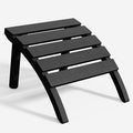 FONTOI Adirondack Ottoman, HDPE Plastic Adirondack Chair Footstool, All Weather by FONTOI