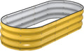 Raised Garden Bed Kit, Large Metal Raised Beds by Winpull
