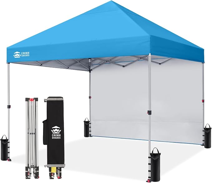 CROWN SHADES 8x8 Pop Up Canopy by CrownShades