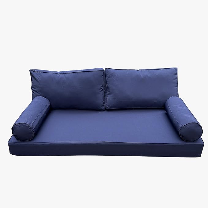 Outdoor Daybed Cushion Cover Twin, Daybed Mattress Bolster Pillow Fitted Sheet by Unknown