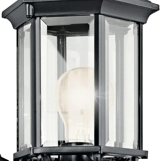 Kichler Chesapeake 17" Outdoor Wall Light in White, 1-Light Exterior Porch Light - Image 10