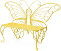 Plow & Hearth Weatherproof Butterfly Outdoor Bench | Holds Up to 300 lbs | by PlowHearth