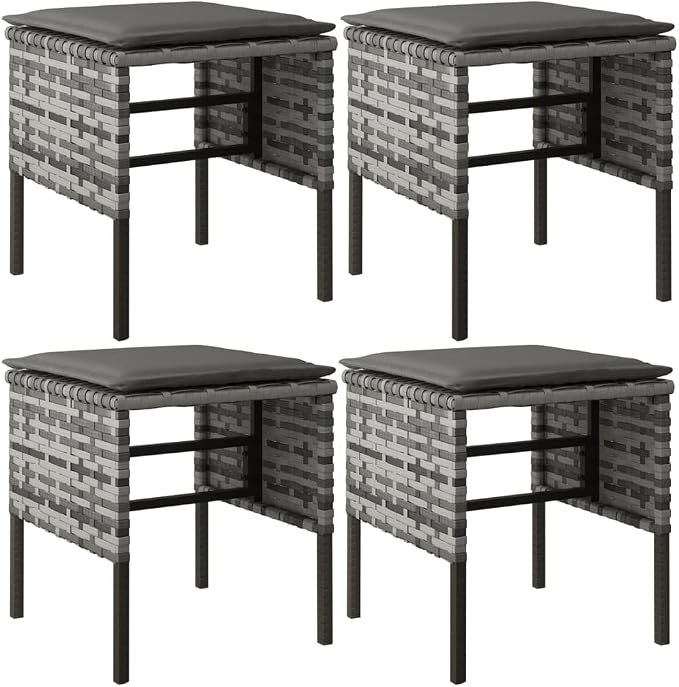 vidaXL Outdoor Ottoman Set by vidaXL
