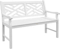 Outsunny Outdoor Garden Bench, Wooden Frame Patio Bench by Outsunny