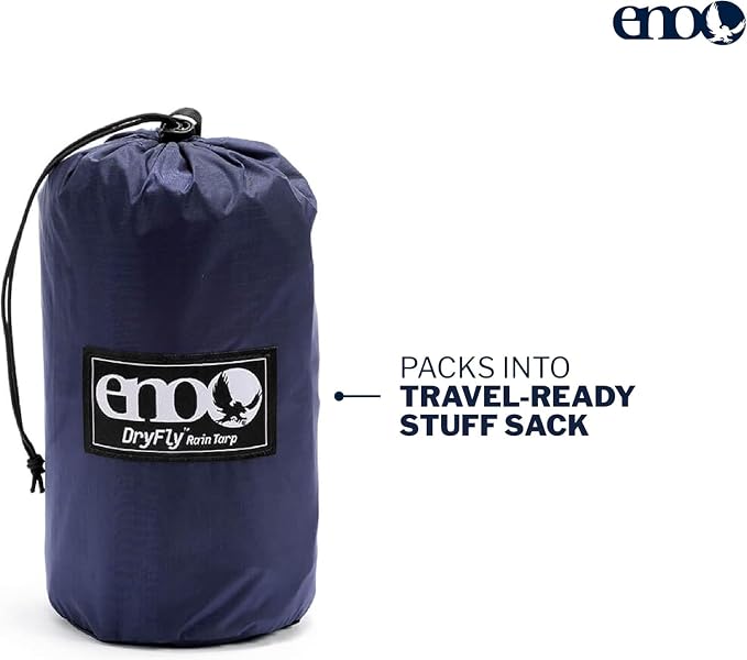 ENO, Eagles Nest Outfitters DryFly Rain Tarp, Ultralight Hammock Accessory - Image 3