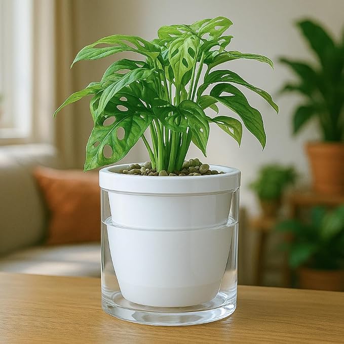 D'vine Dev 6 Inch Design Self Watering Planter - Image 2