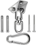 Hammock Hanging kit, 360°Rotating 1200 lb Capacity Heavy Duty, Hanger & Swing by Unknown