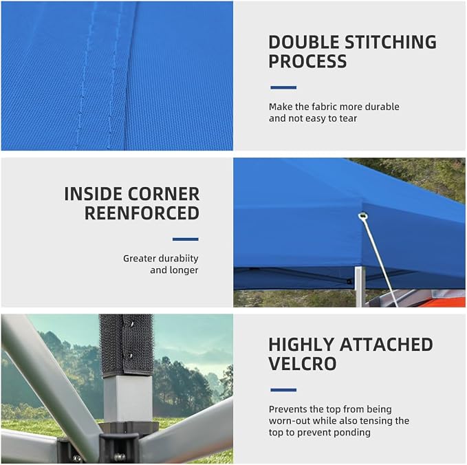 10x10 Instant Pop Up Canopy Tent - Image 4