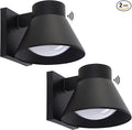 UME 2 Pack LED Outdoor Wall Light Fixtures, Dusk to Dawn Outdoor Wall Lantern by UME