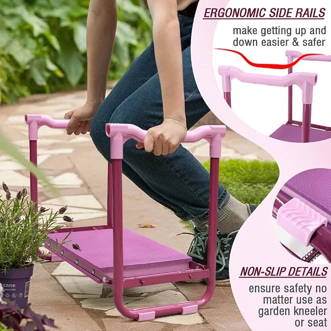 Colwelt Garden Kneeler Upgraded, Gardening Kneelers Stool - Image 3