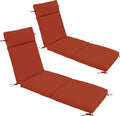 Chaise Lounge Cushion 72x21x3 Inch ?Set of 2 Outdoor Lounge Chair Cushions by Unknown