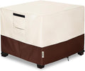 Patio Ottoman Cover Waterproof Square Outdoor Small Side Table Covers, Outdoor by Hadisi