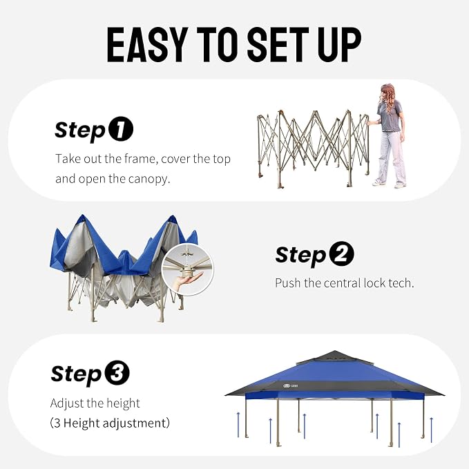 CROWN SHADES 12x12 Pop Up Gazebo - Image 7