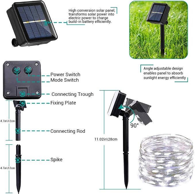 Joomer Solar Fairy Lights - Image 6