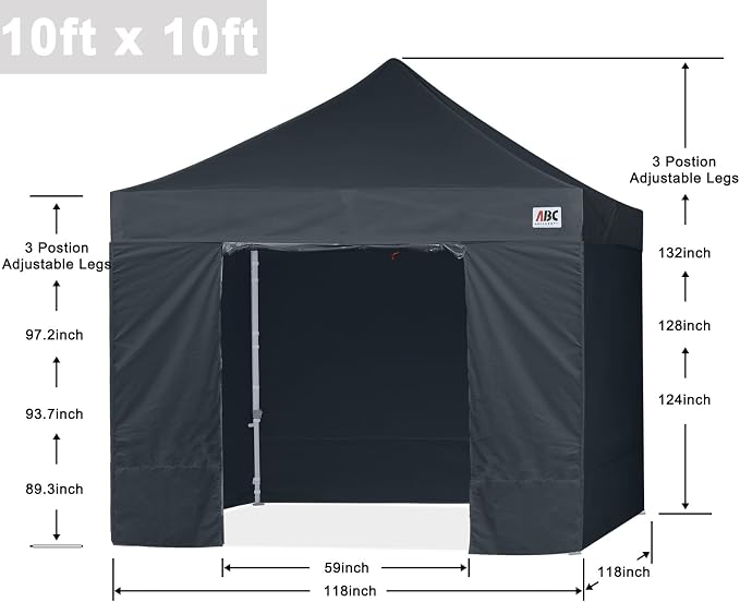 ABCCANOPY Easy Pop Up Canopy Tent - Image 3