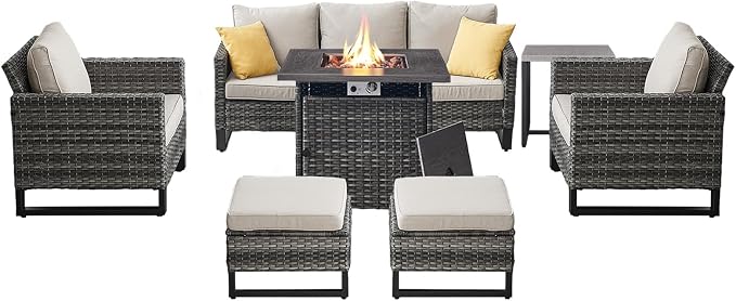 Belord 7 Pieces Patio Furniture Set by Belord