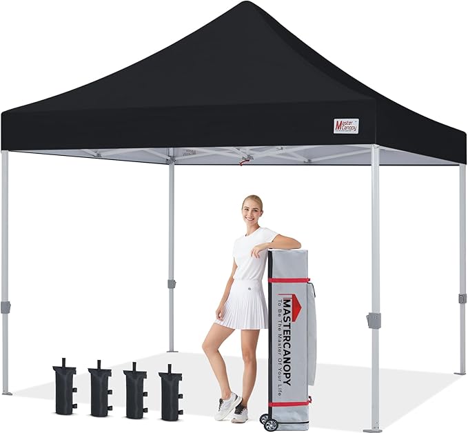 MASTERCANOPY Pop Up Canopy Tent Commercial Grade 10x10 Instant Shelter by MASTERCANOPY