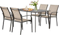 AECOJOY 5 Piece Patio Table and Chair Set by AECOJOY