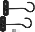 6in Hanging Plant Hooks 2Pack Ceiling Hooks by QualityEfficiency