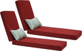 Outdoor Chaise Lounge Cushions, Olefin Lounge Cushion, Rainproof Color by Unknown