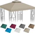 Gazebo Canopy Replacement 10x10ft Outdoor Shelter by ERFEI
