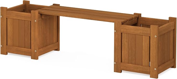 Furinno Tioman Hardwood Mini Outdoor Planter Box - Image 8