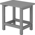 Weatherproof Outdoor Side Table, HDPE Small Outdoor Table by BIVODA