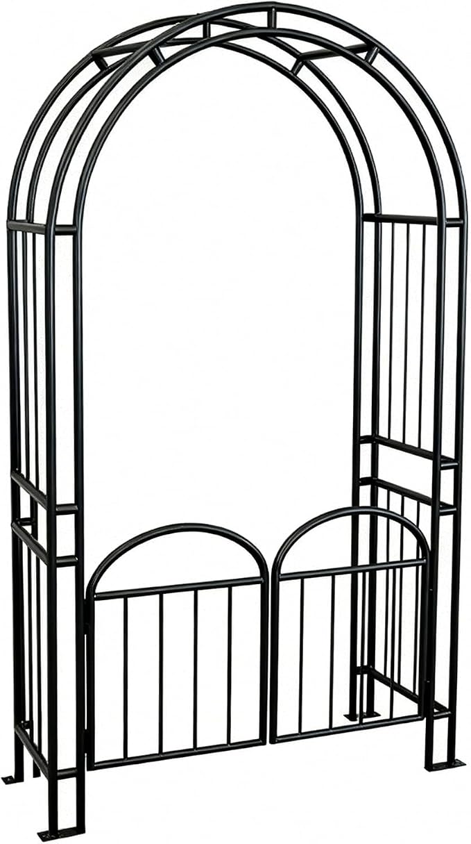Metal Garden Arbor, Garden Trellis by AnythingYouWant