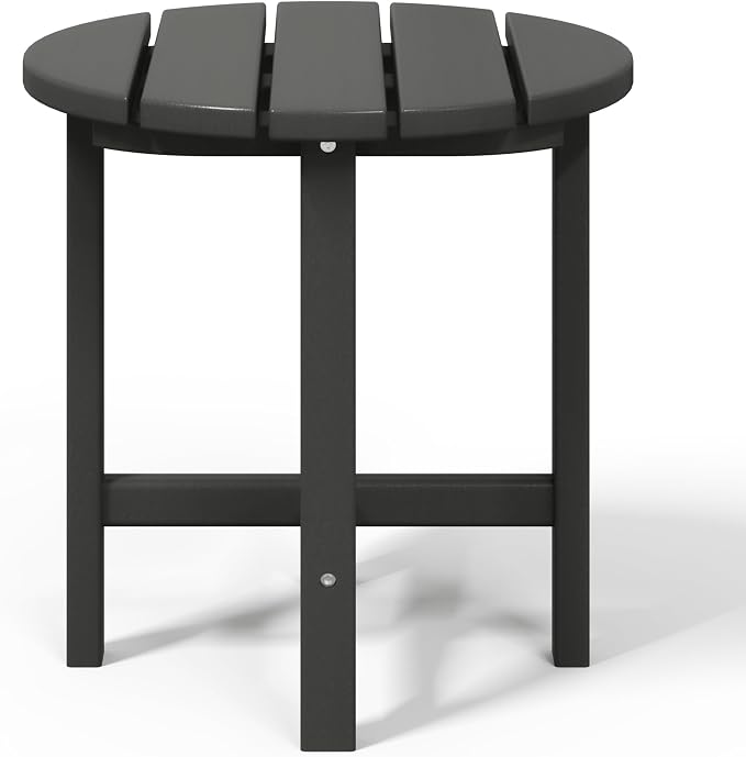 WestinTrends Dylan Adirondack Round Outdoor Side Table - Image 8