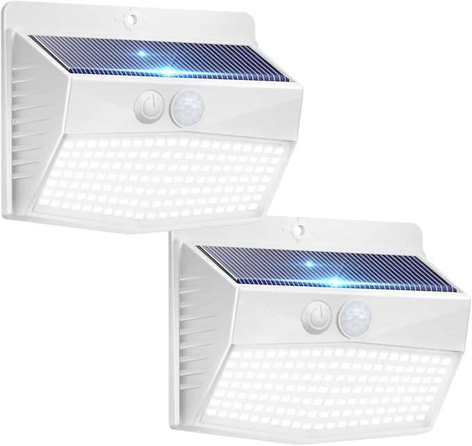 Solar Lights Outdoor Motion Sensor, Solar Security Lights by Peasur