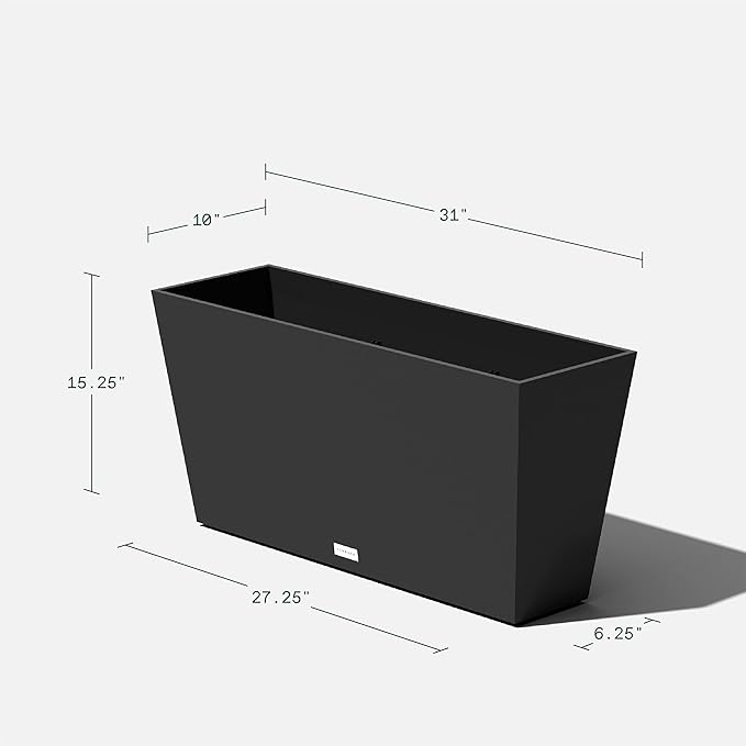 Veradek Pure Series Midori Trough Planter - Image 2