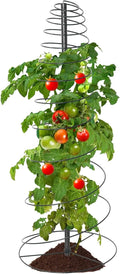 72in Tall Spiral Frame Trellis for Climbing Plants Outdoor, Heavy Duty Metal by EUIJOIP