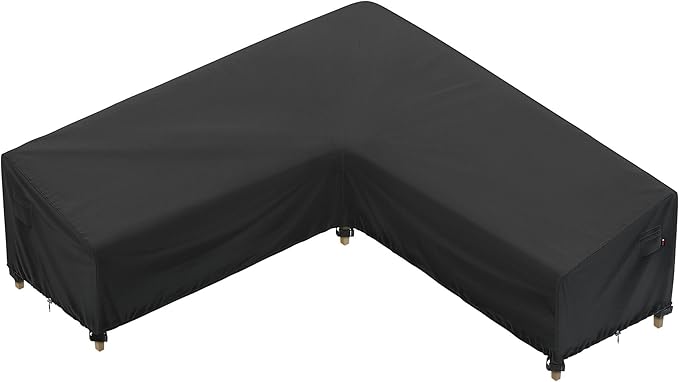 iBirdie Outdoor Sectional Cover fit 112" x 112", Waterproof Weatherproof 600D by iBirdie