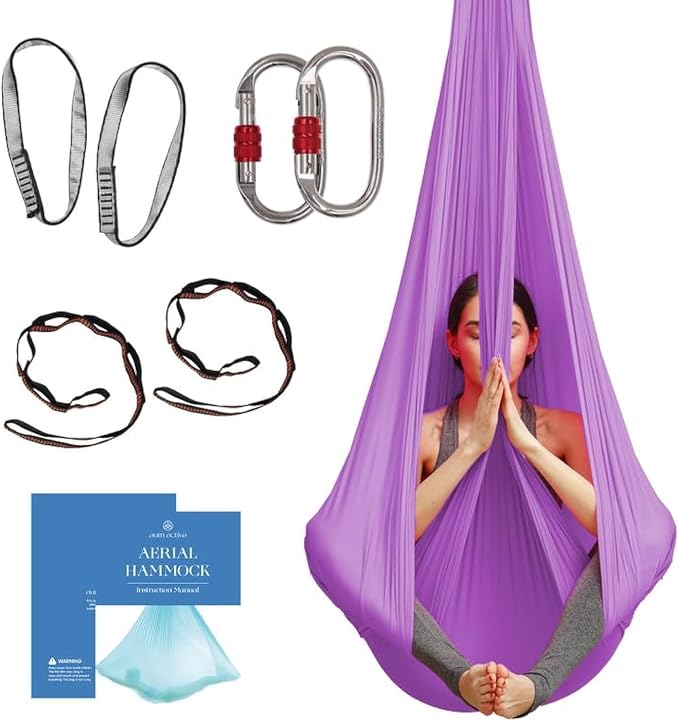Aerial Silk Yoga Hammock & Swing by AumActive