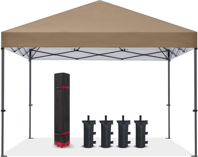 COOSHADE Durable Easy Pop Up Canopy Tent 12x12Ft by COOSHADE