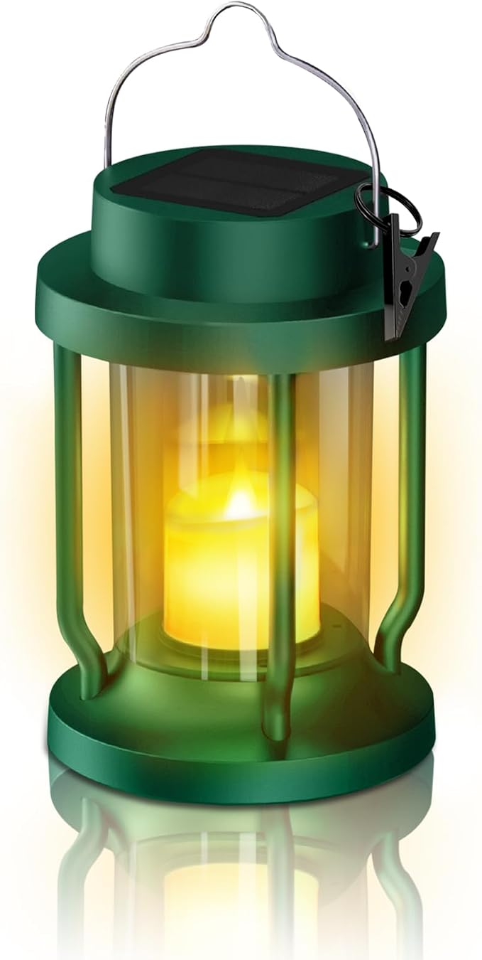 Solar Lantern Outdoor & Indoor Use – Hanging Solar Lights by Unknown