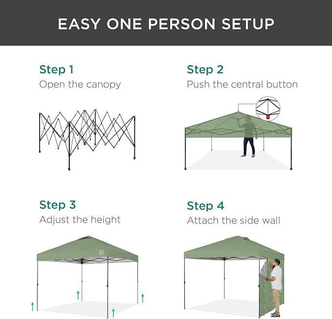 Best Choice Products 10x10ft Pop Up Canopy Tent - Image 3