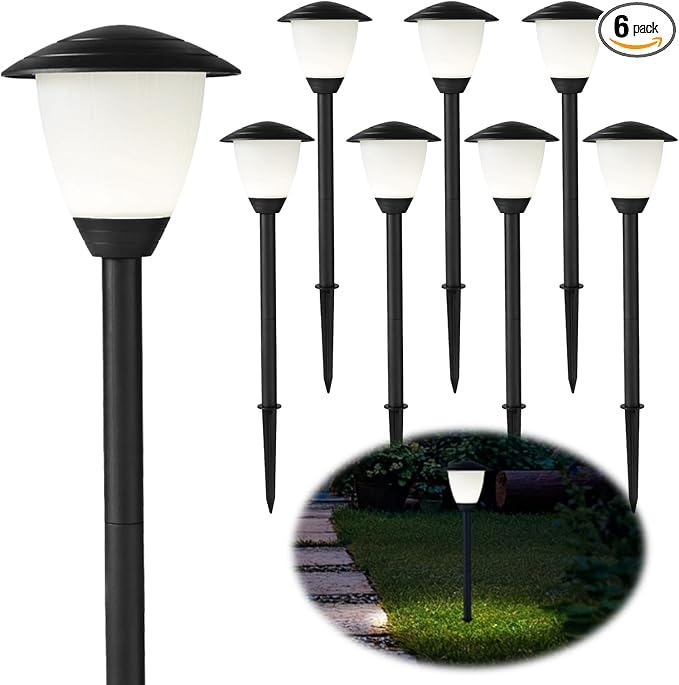 Low Voltage Pathway Lights LED Landscape Lights, 1.7W 12V, 3000K Warm White by MULANDI