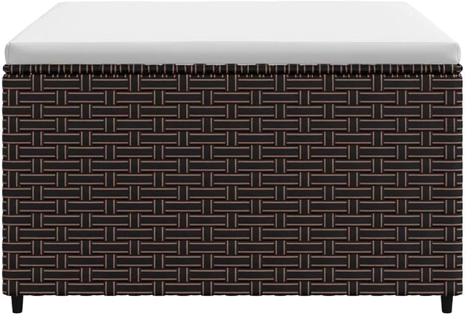 vidaXL Brown Patio Footrests - Image 6