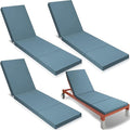 Pinkunn Chaise Lounge Cushion Waterproof Outdoor Lounge Chair Cushions 21 x 72 by Pinkunn
