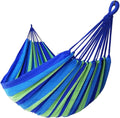 Brazilian Double Hammock 2 Person Extra Large Canvas 250x160cm Total Length by GOCAN