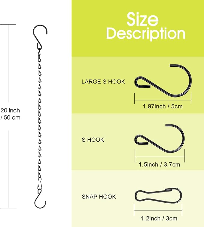 RIFNY 20 Inch Chain for Hanging Plants - Image 4