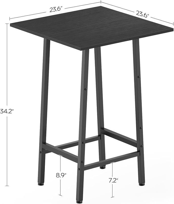 Bar Table, Kitchen Dining Table, Bar Counter Height Table, Pub Color Matching - Image 3