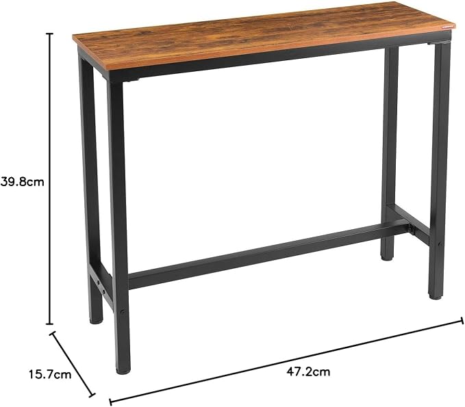 Mr IRONSTONE Bar Table, for Narrow Space, Living Room - Image 3